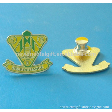 2015 hot sell cheap price lapel pin school brooch